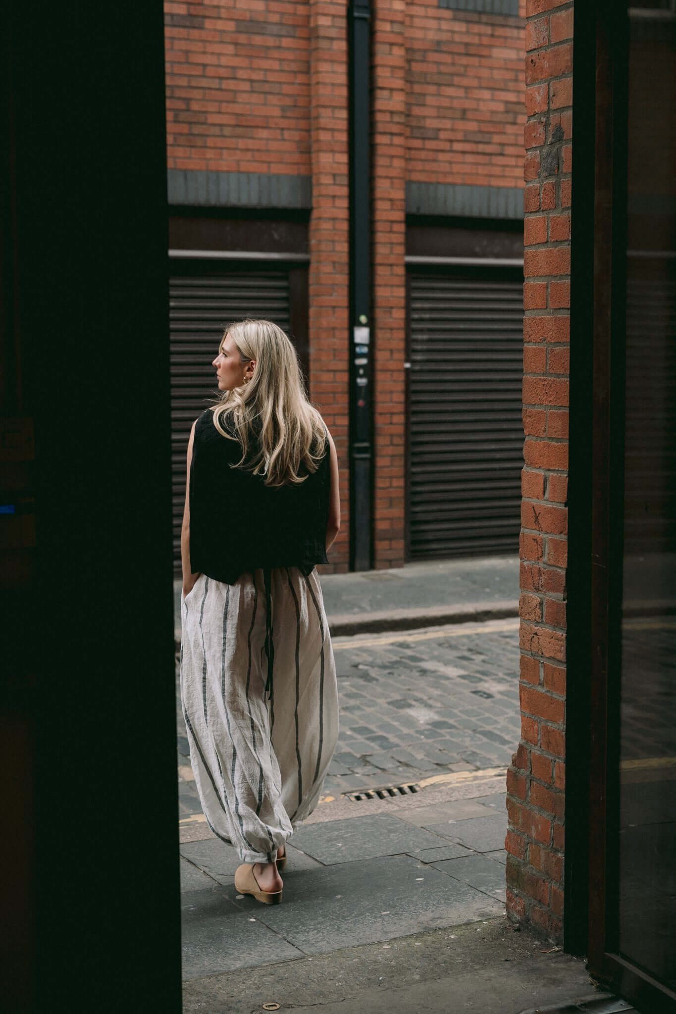 PARACHUTE TROUSERS | STRIPE