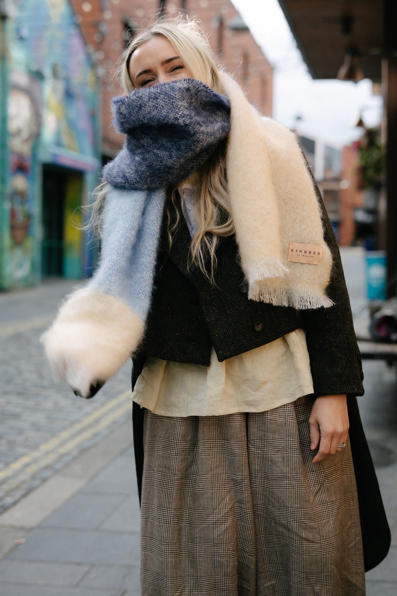 MOHAIR SCARF