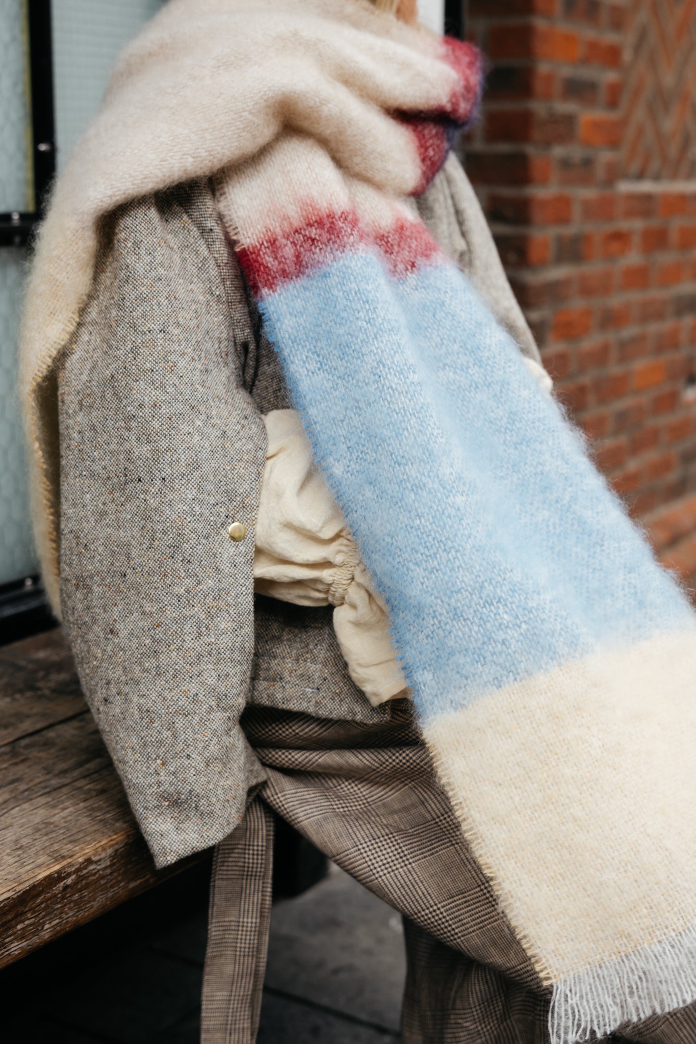 MOHAIR SCARF
