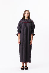 LULLABY NIGHTIE | NAVY PINSTRIPE