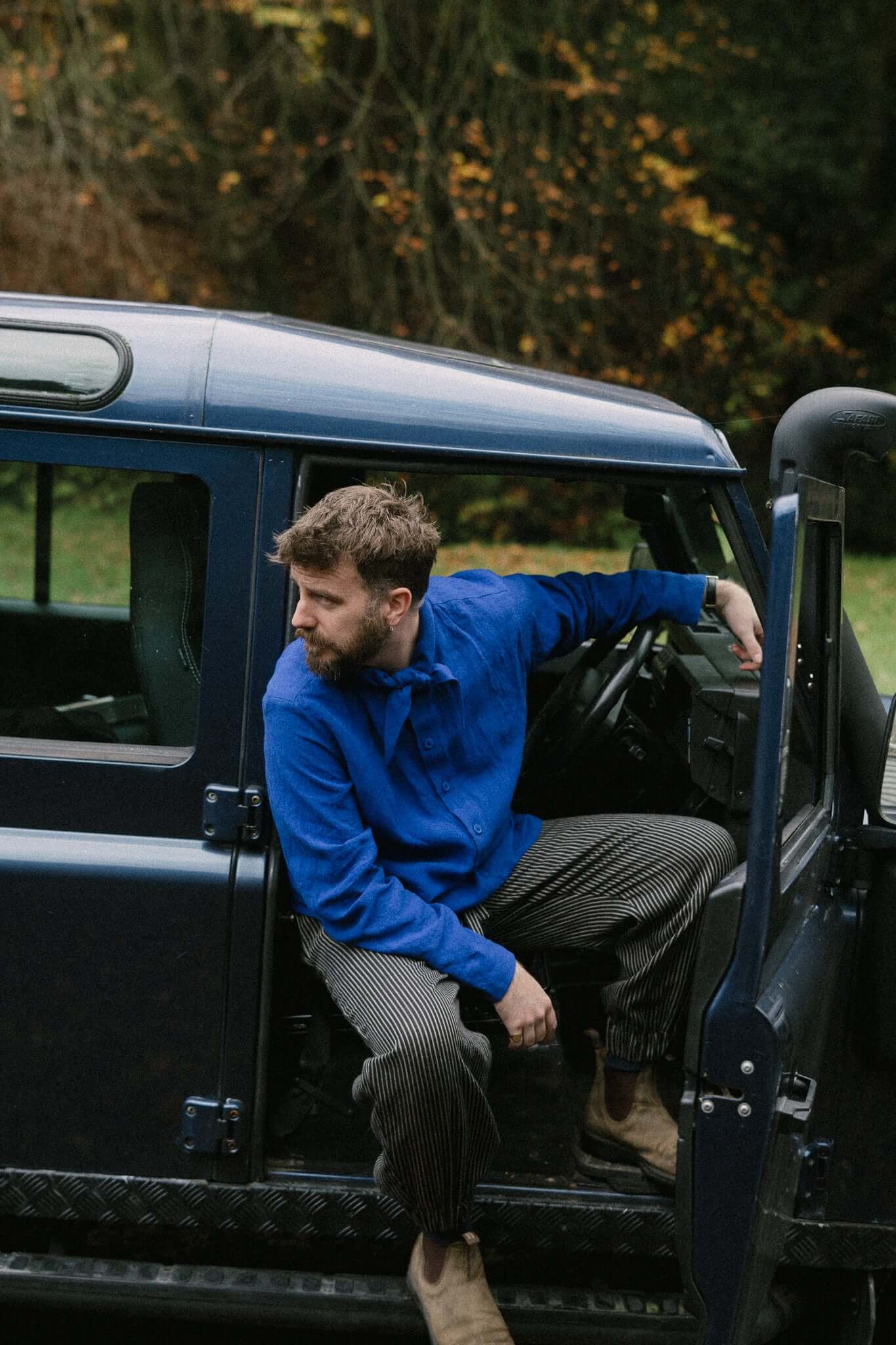 MEN'S JOGGERS | PINSTRIPE