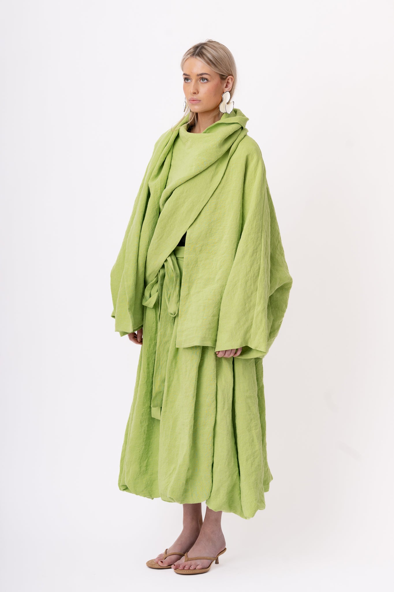 PARACHUTE SKIRT | LIME