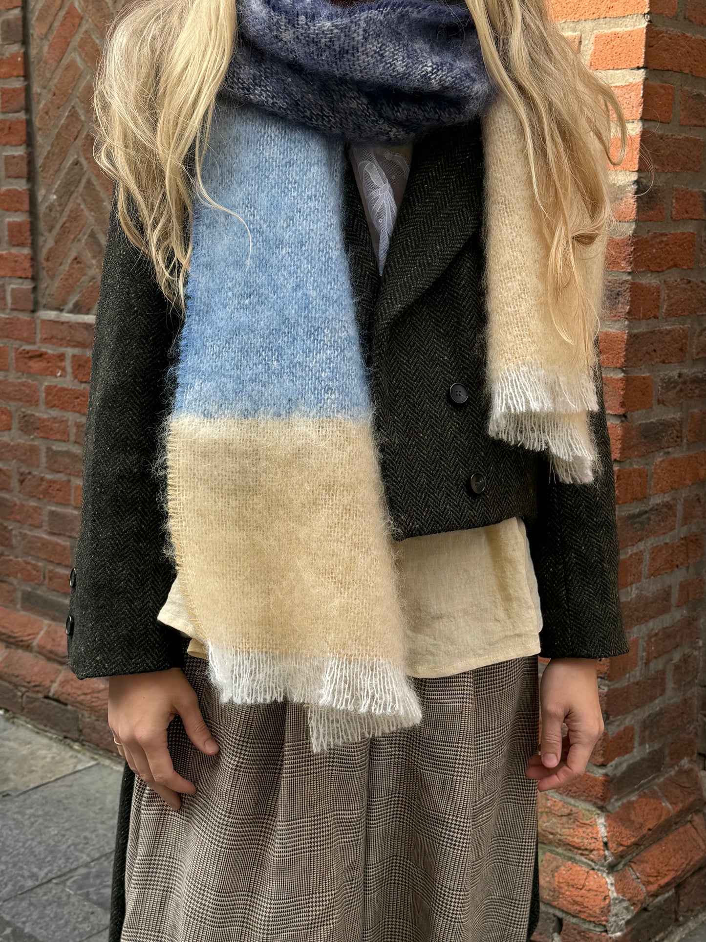 MOHAIR SCARF