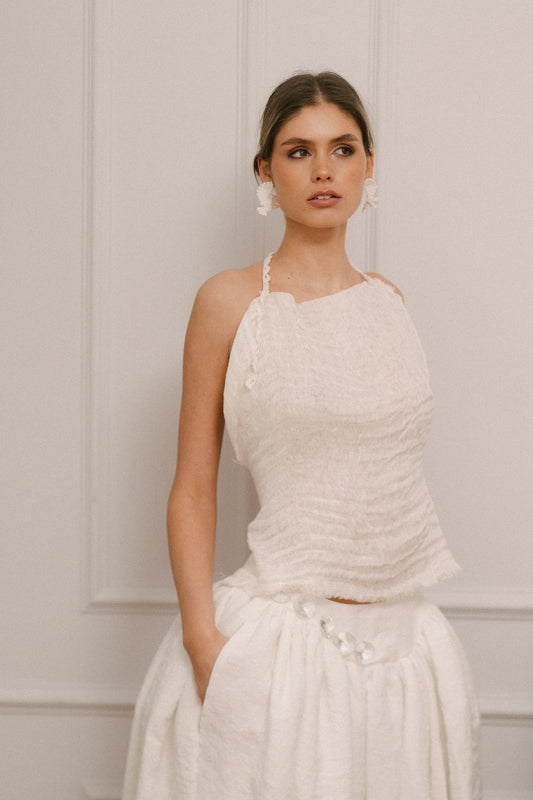 EMELIE CROCHET TOP