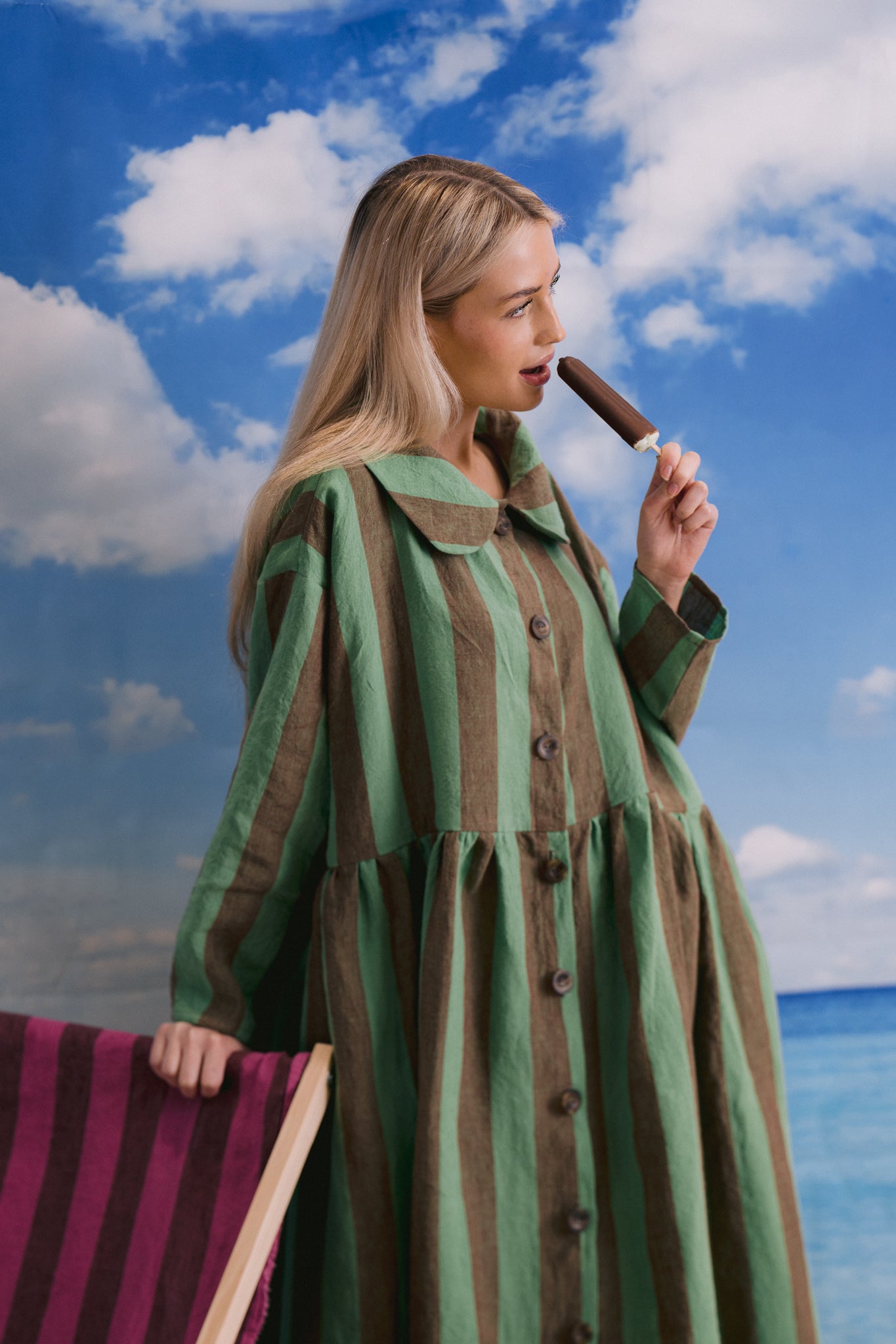 MINT CHOC COAT | DRESS