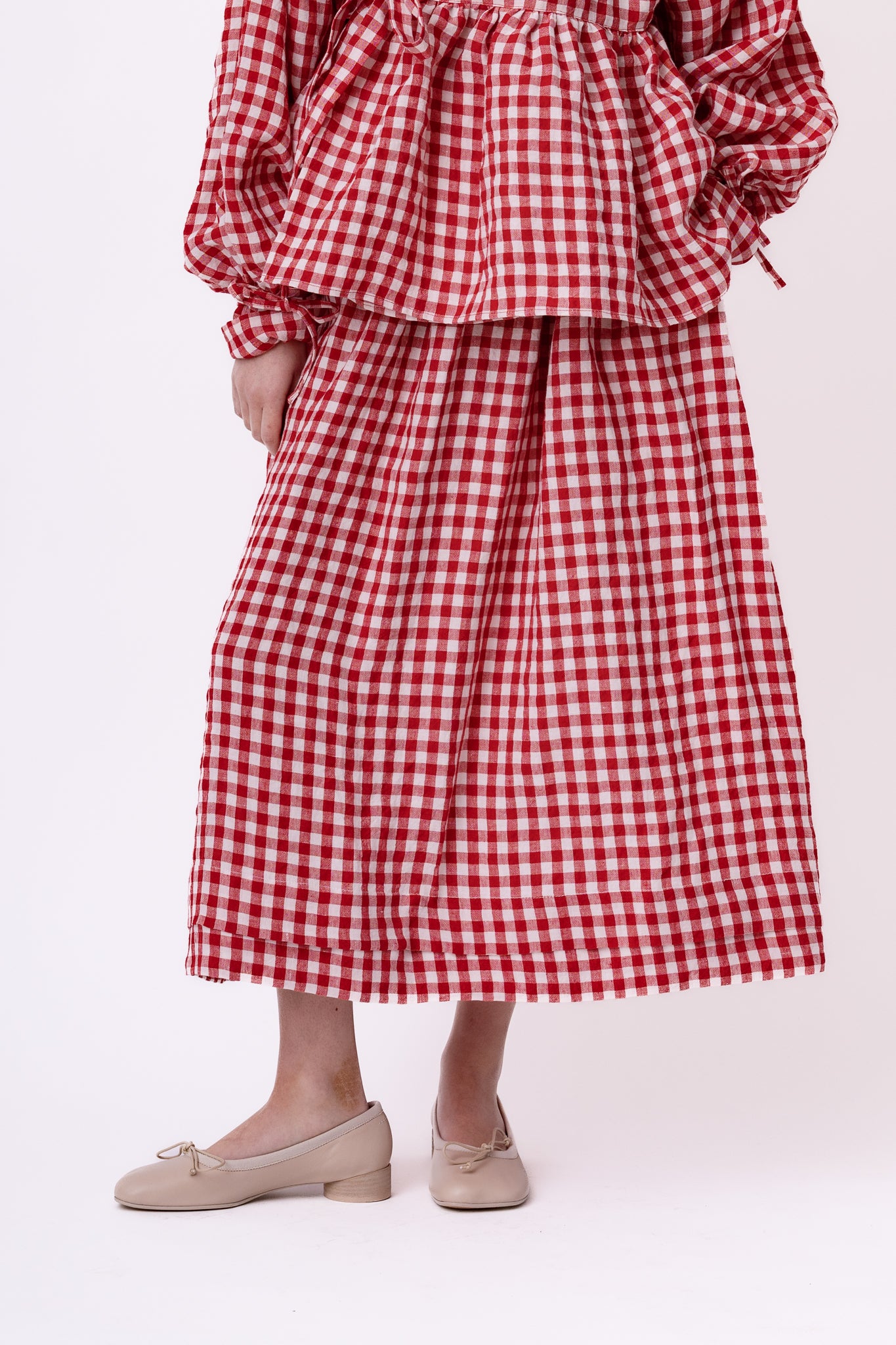 AURELIA SKIRT | GINGHAM