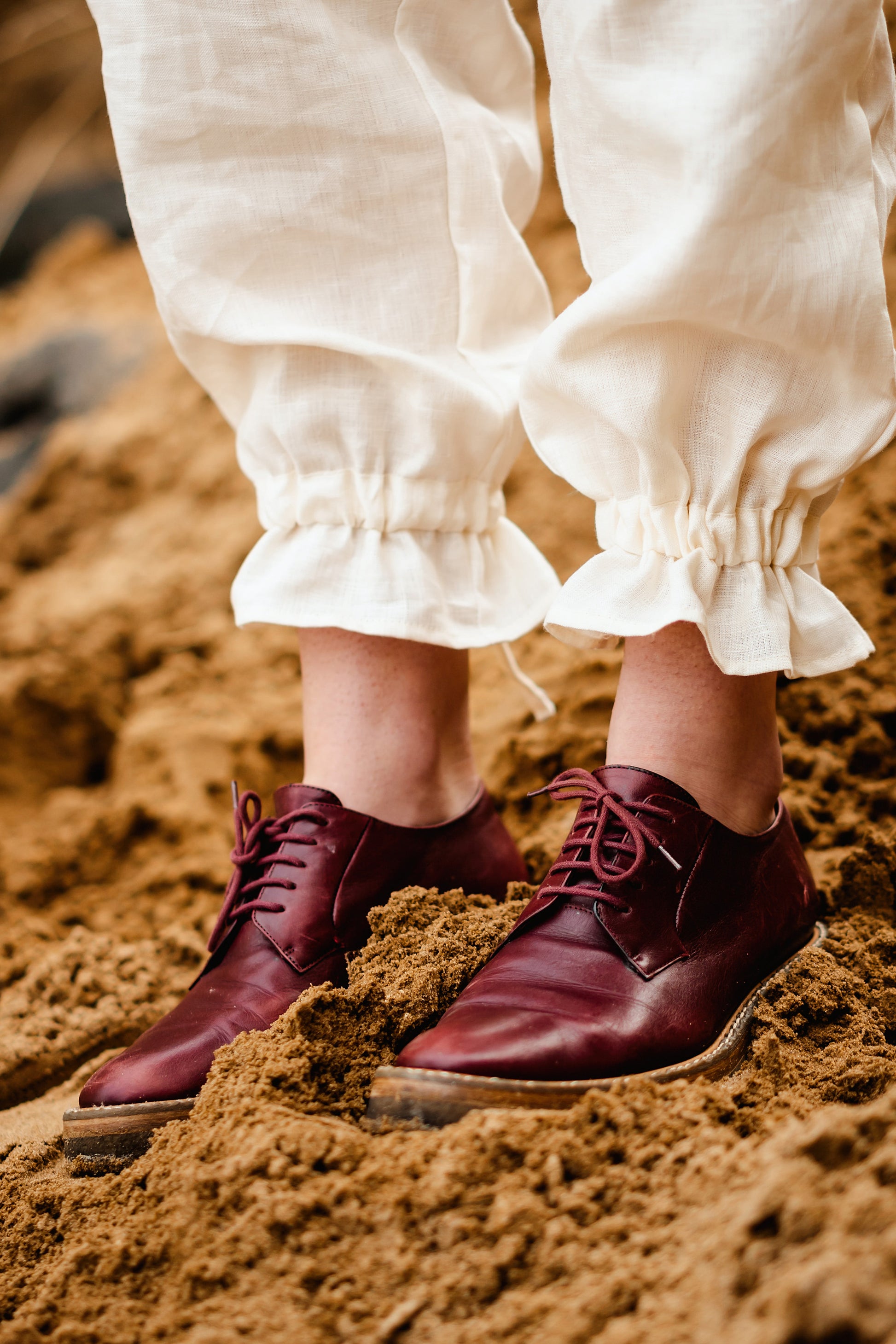 BLOOMERS | An upgrade on the infamous 2020 joggers! A modern take on 19th century Bloomers. These undergarments were worn under dresses by women during the 19th century. They became a symbol for women's rights because of Amelia Bloomer who wore them long
