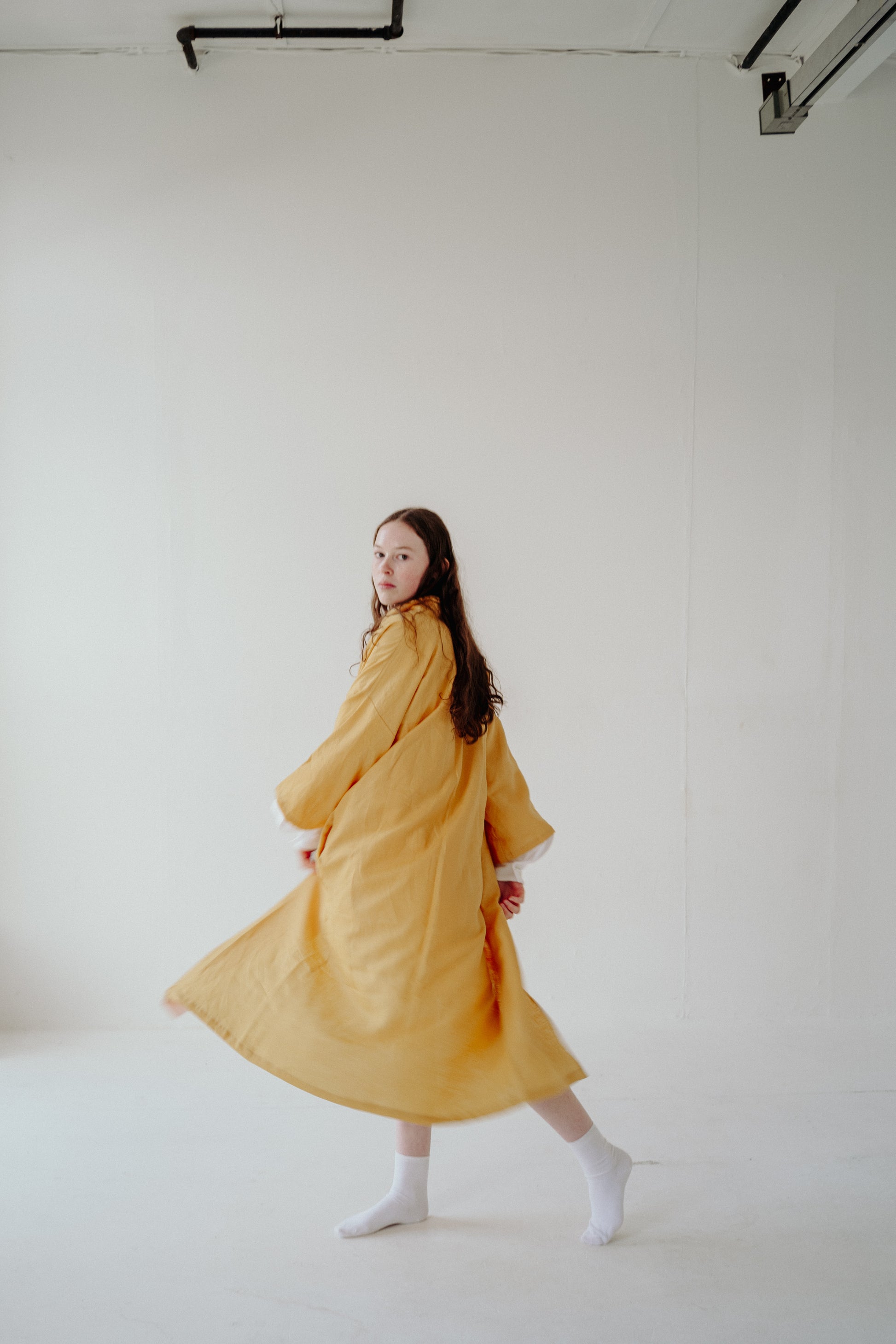LULU ROBE | Fun, vibrant and loyal. Continuing with our love of ‘day wear pyjamas’, we have created something that you can lounge in when inside, and also throw over anything when you go out. A robe made for your lazy Sunday morning. With her side seam po