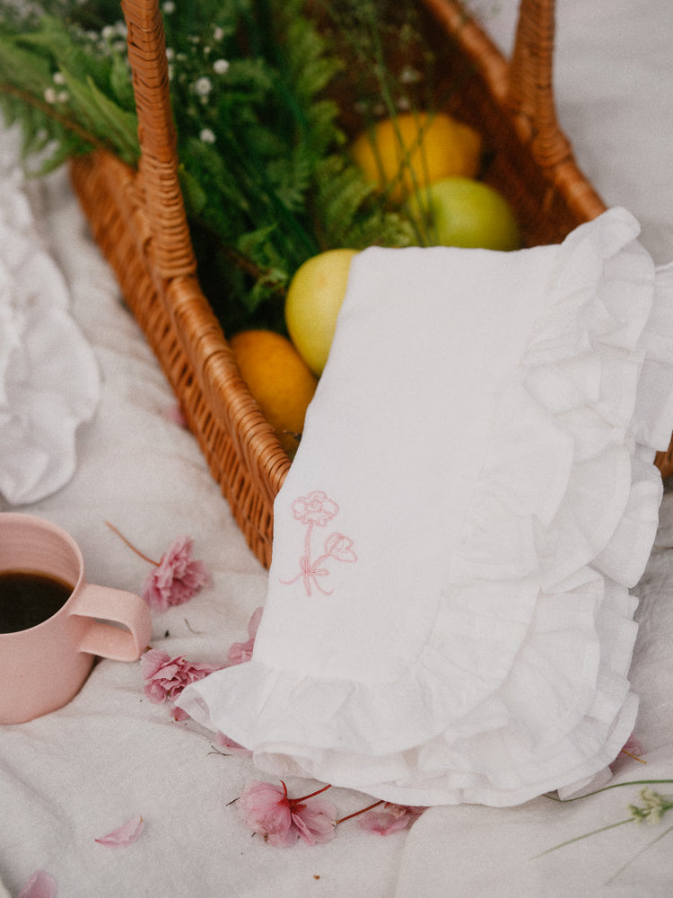 FLOWER NAPKIN | SET OF TWO