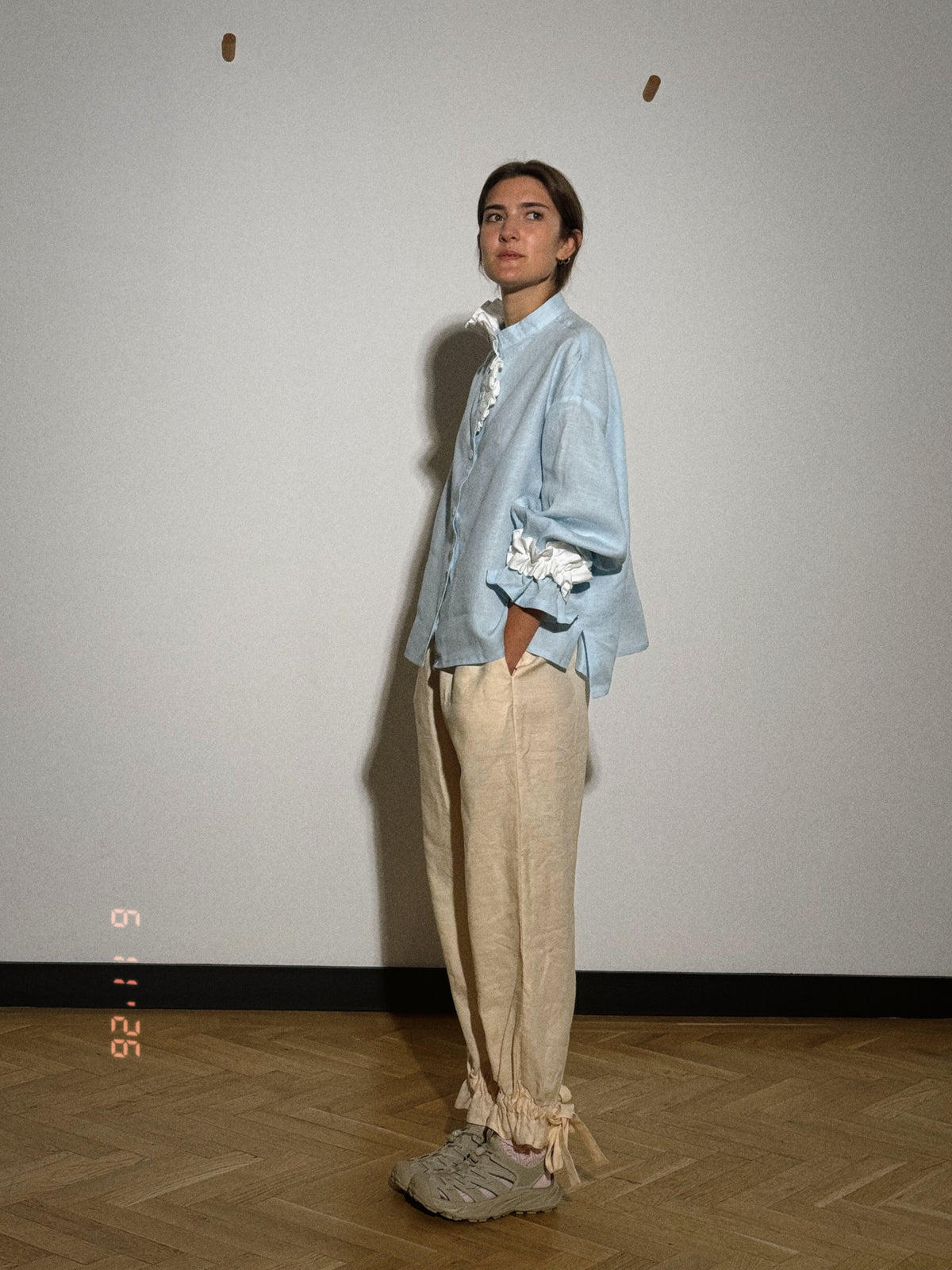 MARSHMALLOW BLOUSE | BLUE