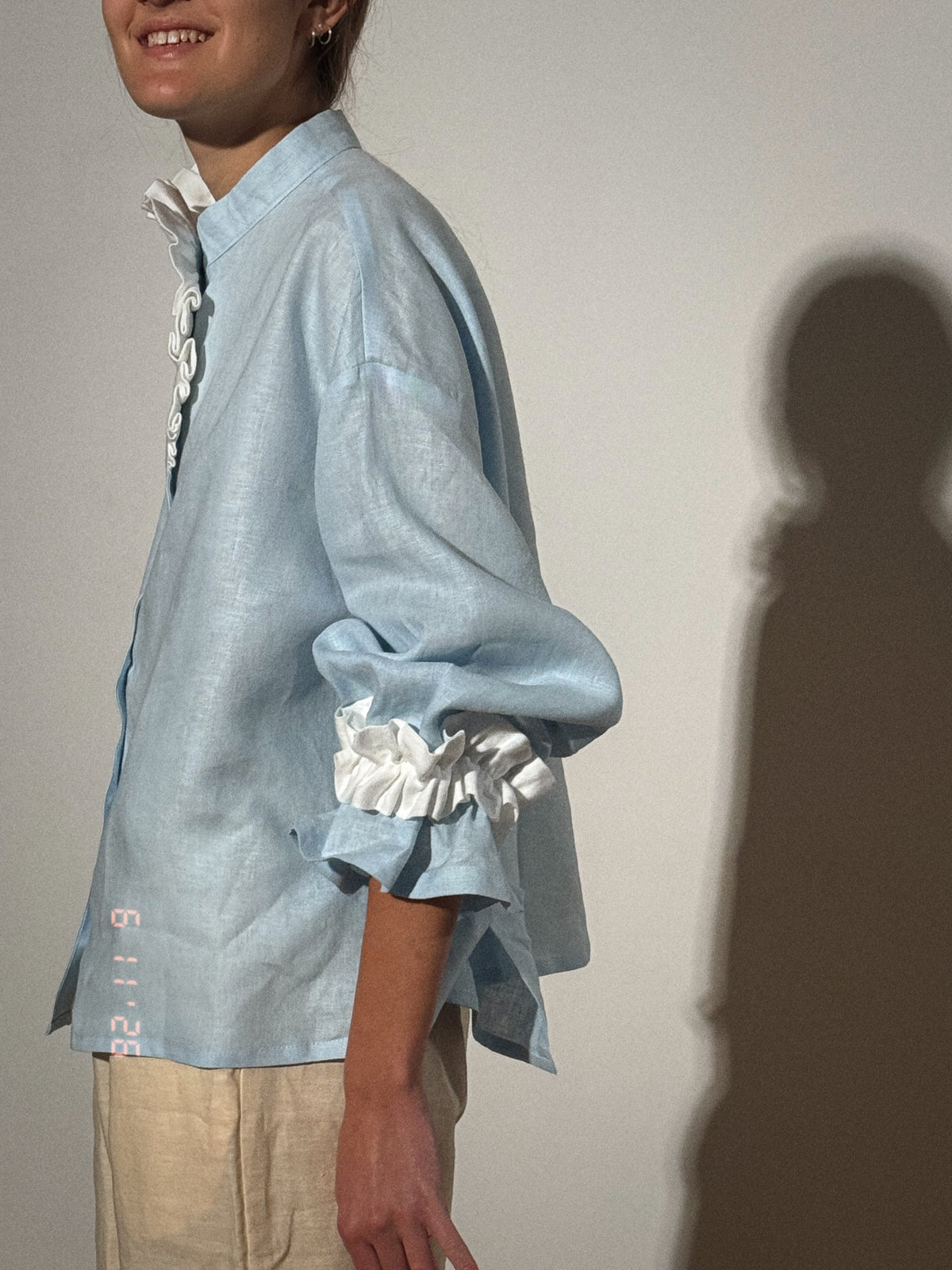 MARSHMALLOW BLOUSE | BLUE