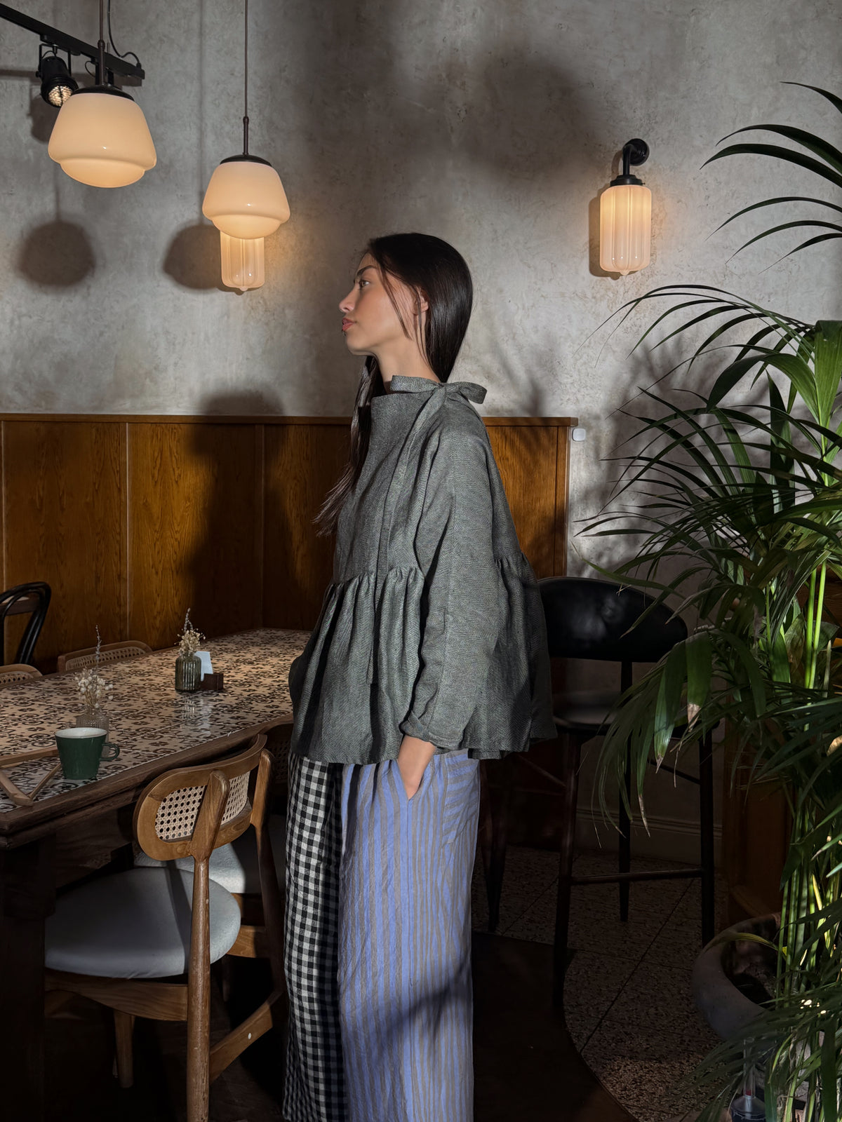 AMELIA TROUSERS | PATCHWORK