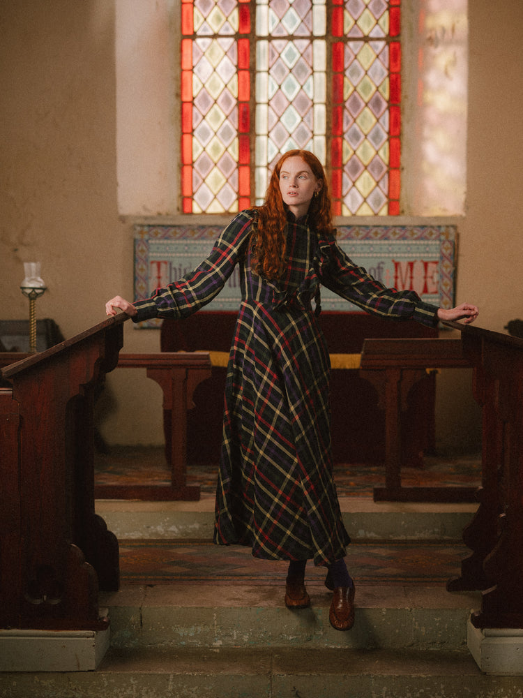 Rose Dress in Stained Glass