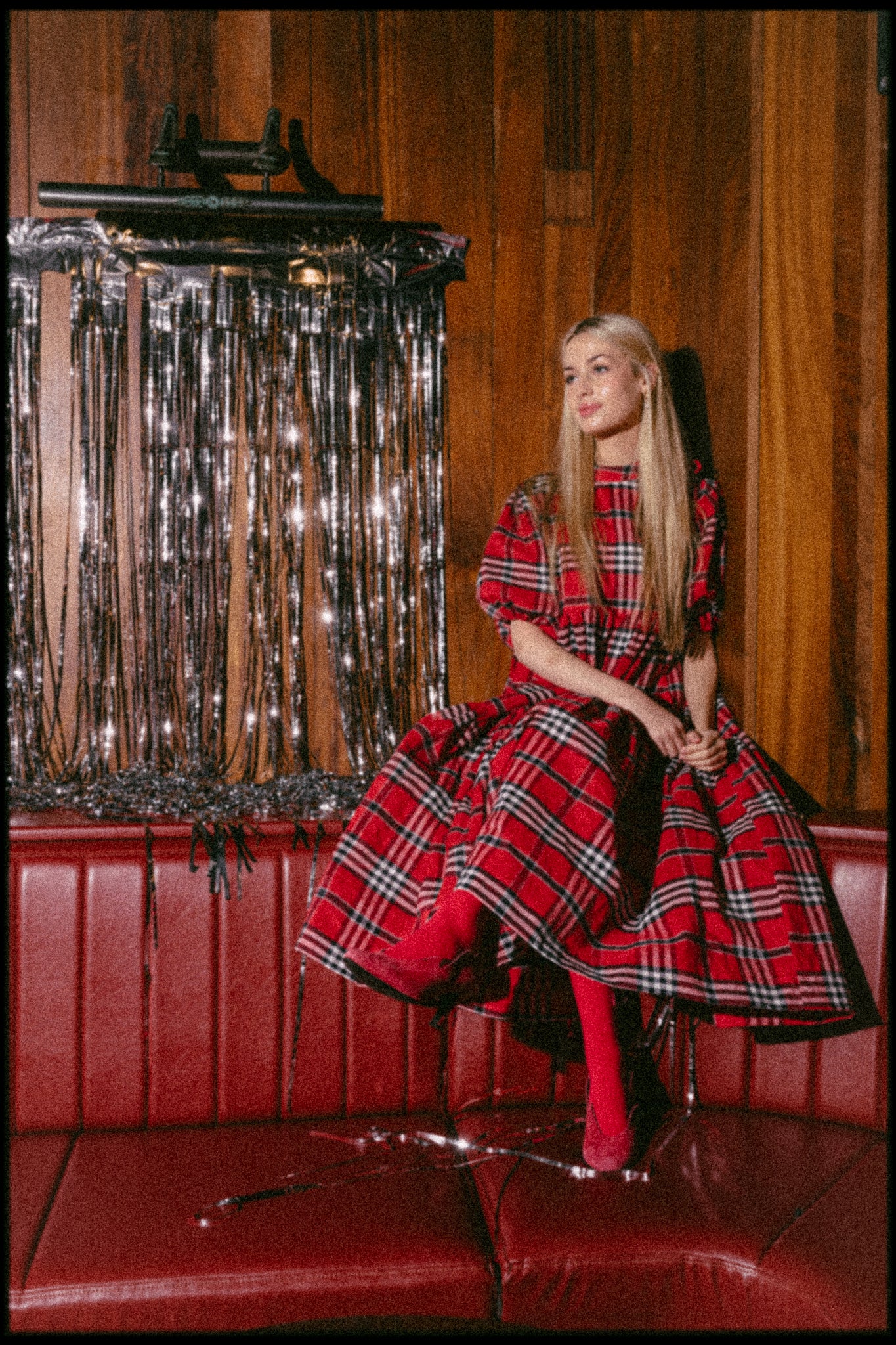 TARTAN ORLA DRESS