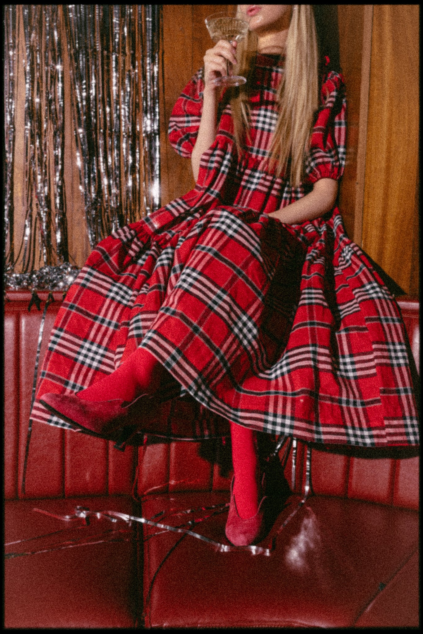 TARTAN ORLA DRESS