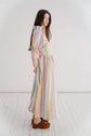 THE HOPE DRESS | This one is pretty special to us. Some of you may remember back whenever lockdown hit, we sourced some rainbow striped deadstock fabric and used it to make scrunchies. The concept was that when you bought one, we gifted one to your chosen