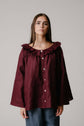 EMMA BLOUSE | MERLOT