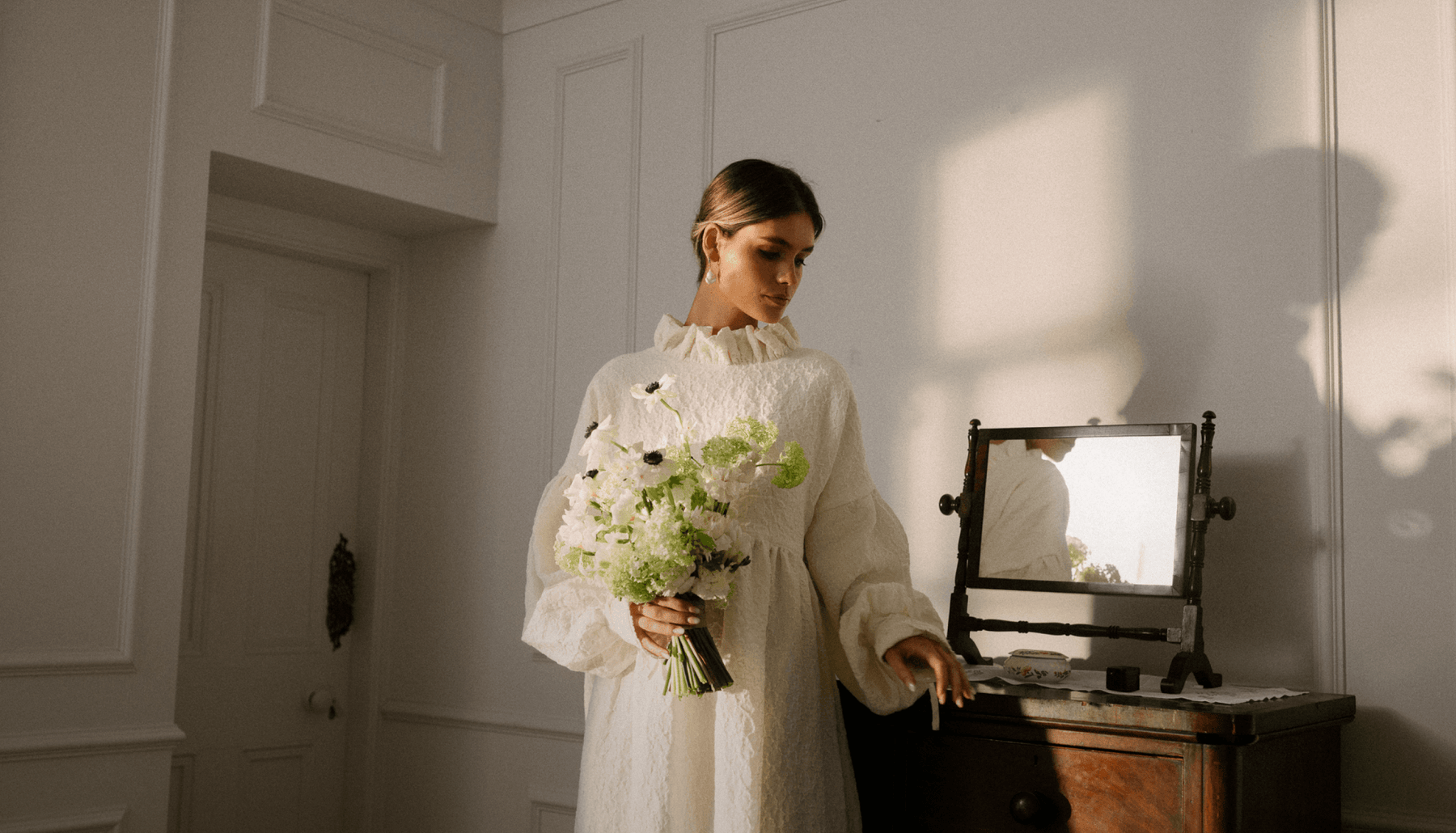 irish linen wedding dress Grace Dress | Heirloom Linen Wedding Dress