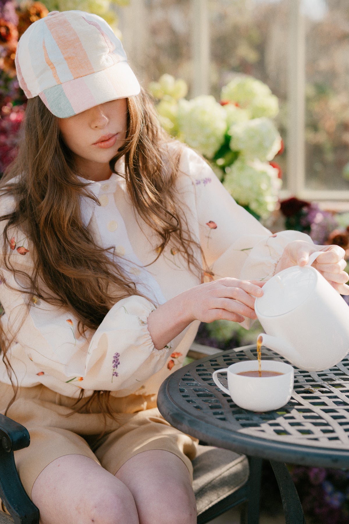 RUGBY SHIRT | PRESSED FLOWER PRINT