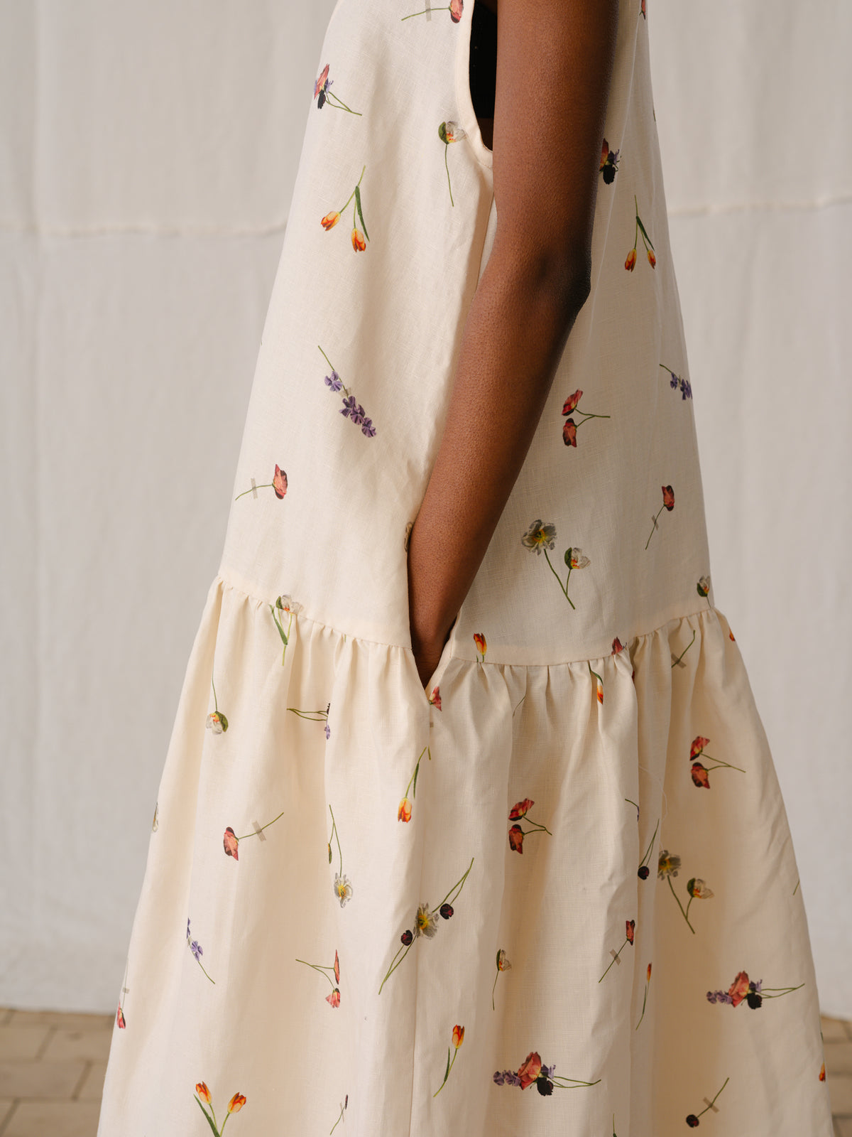 PRESSED FLOWER DRESS