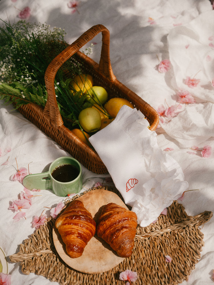 CROISSANT NAPKIN | SET OF TWO