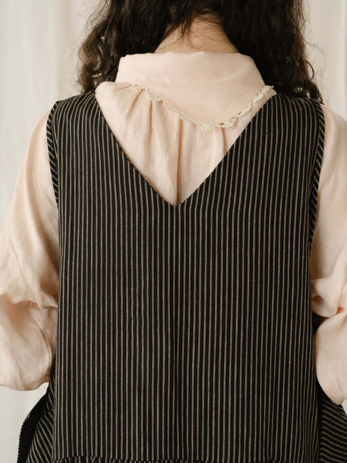 ARIA APRON DRESS | SUNDAY STRIPE