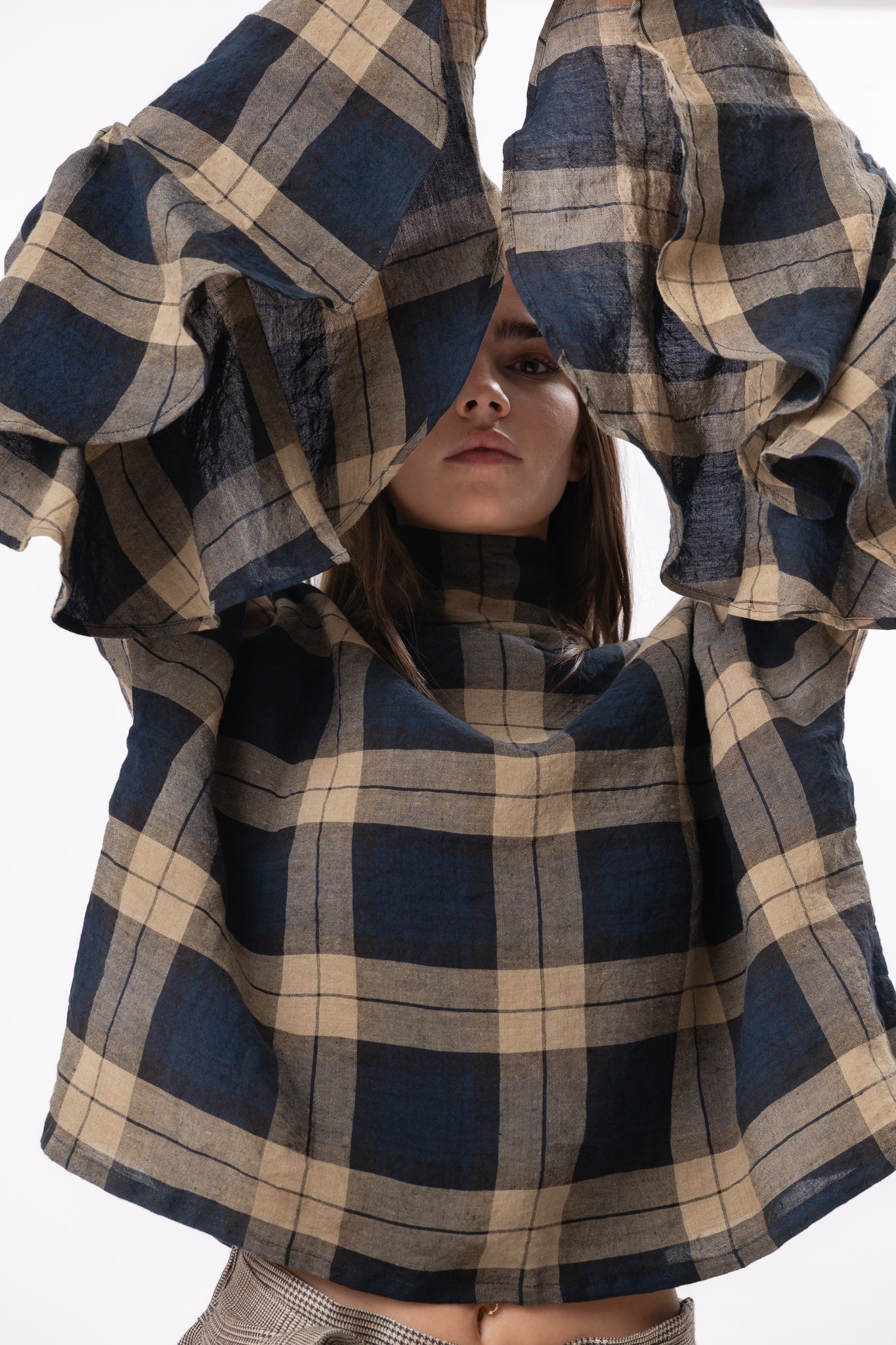 POLO NECK | CHECK