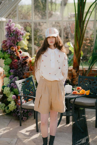 RUGBY SHIRT | PRESSED FLOWER PRINT