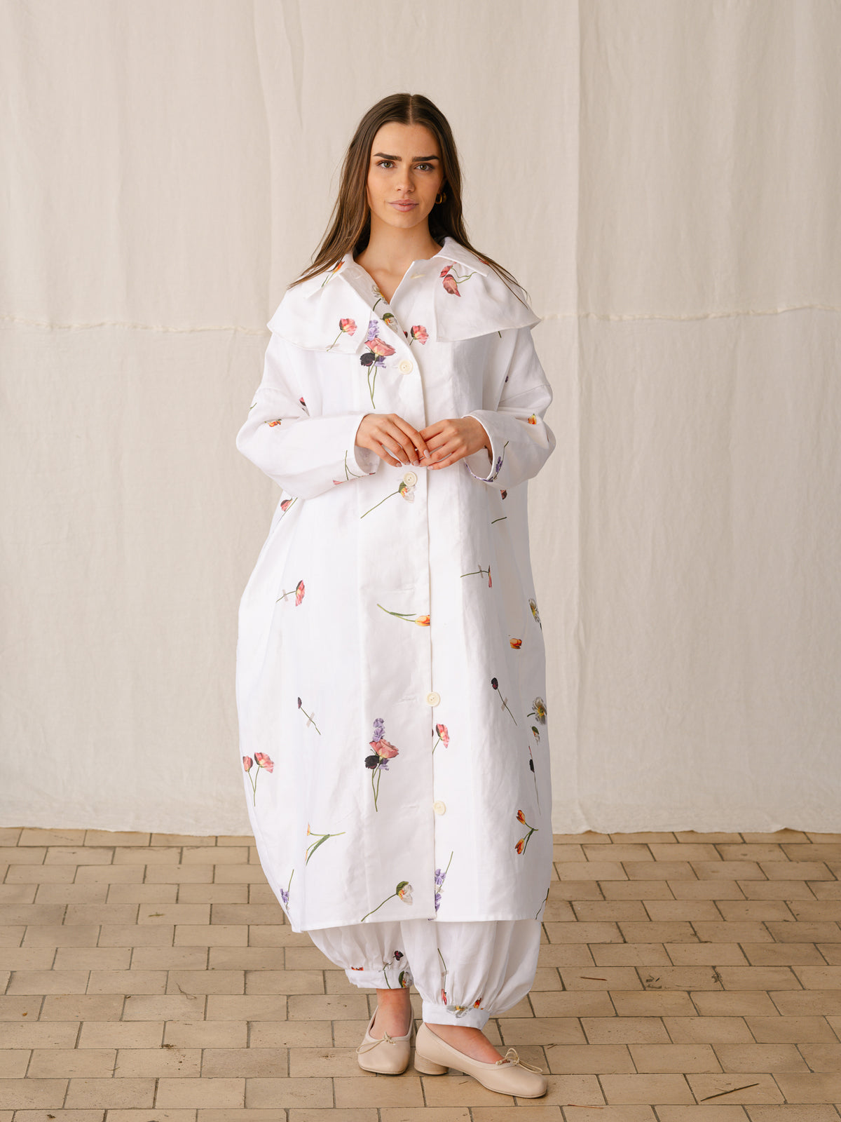 PRESSED FLOWER COAT | BEETLED