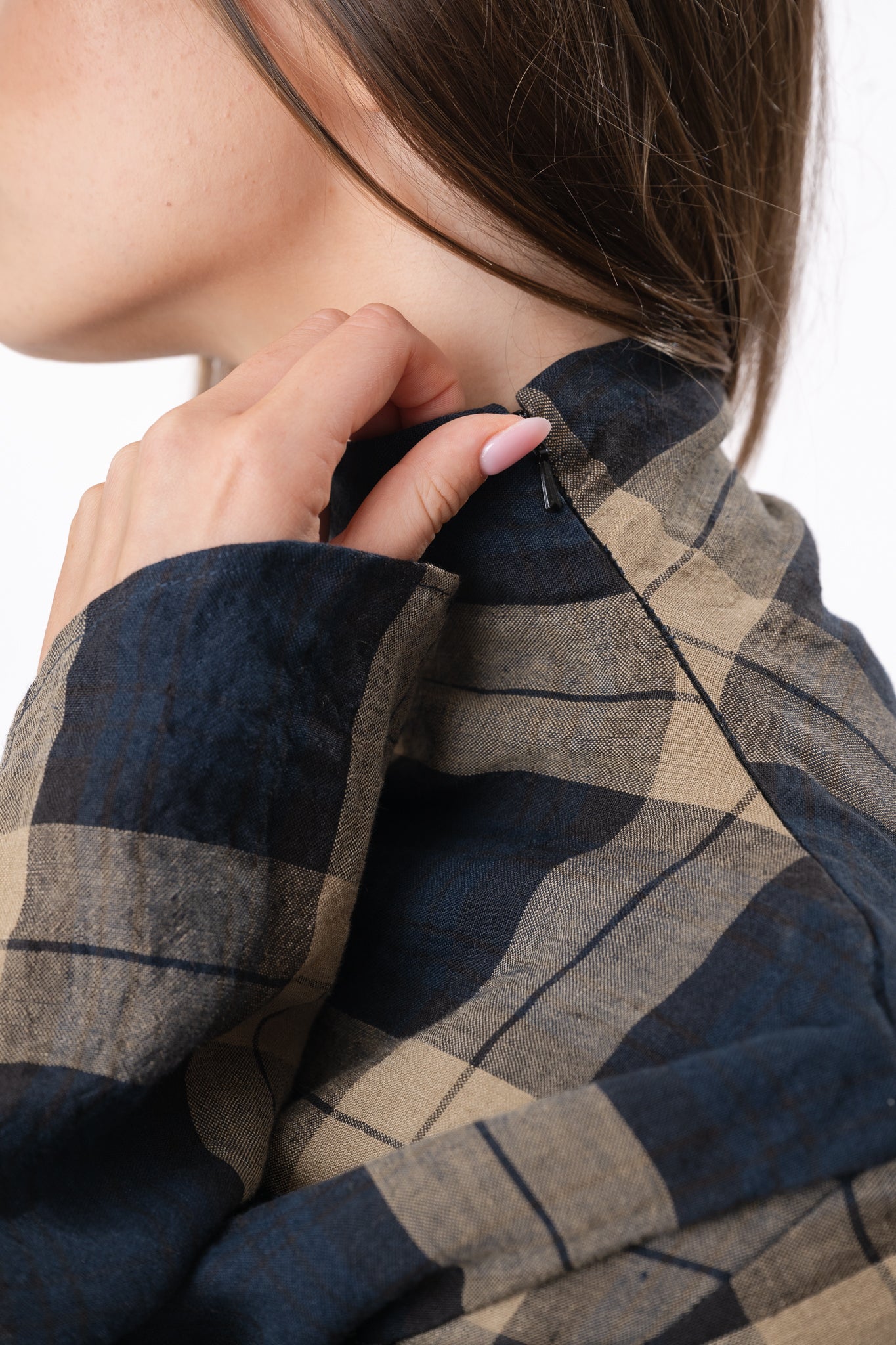 POLO NECK | CHECK