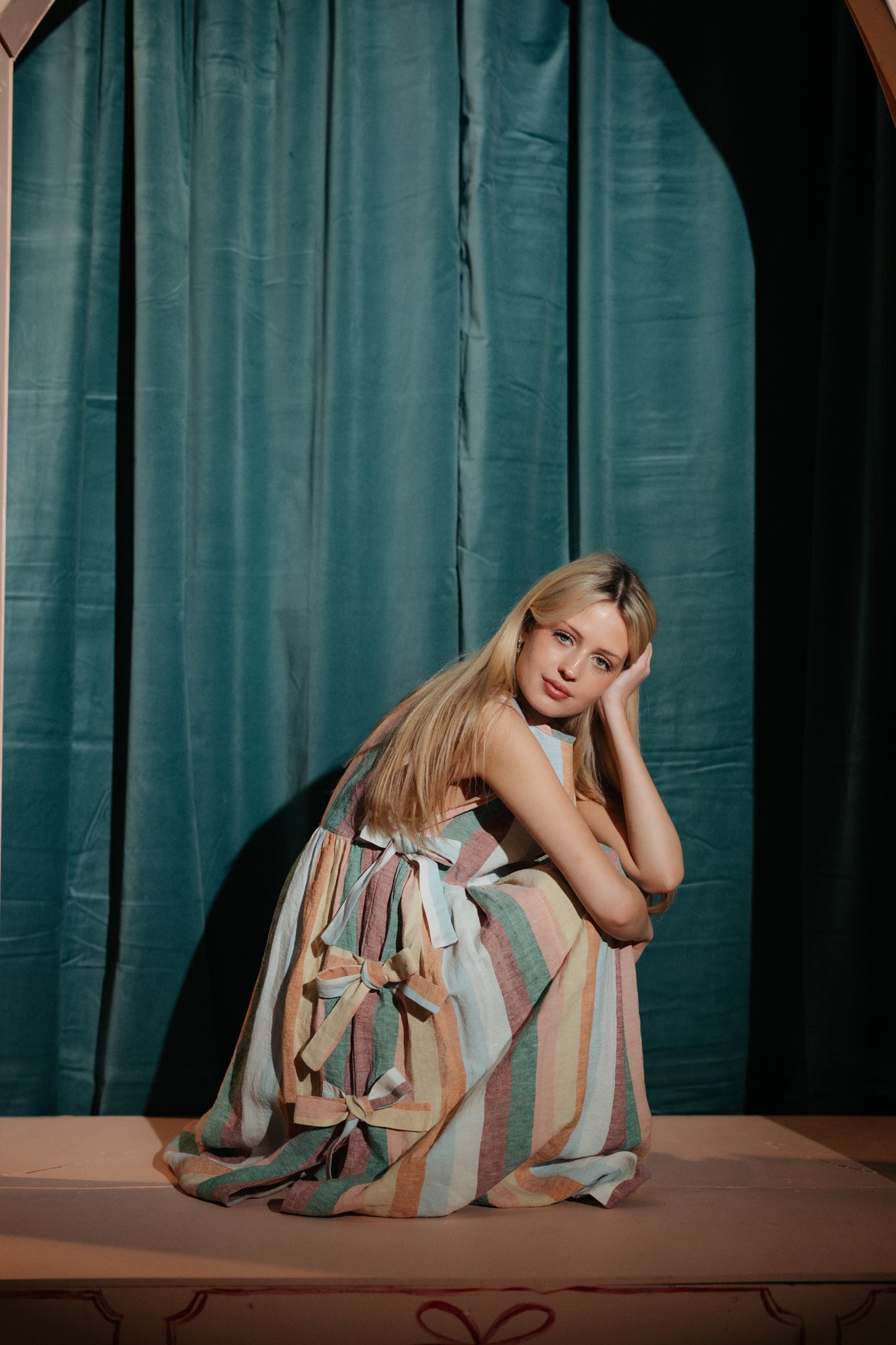 PINAFORE | WINTER STRIPE