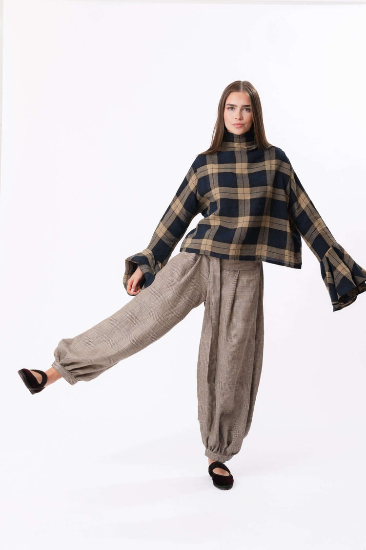 PARACHUTE TROUSERS | CHECK