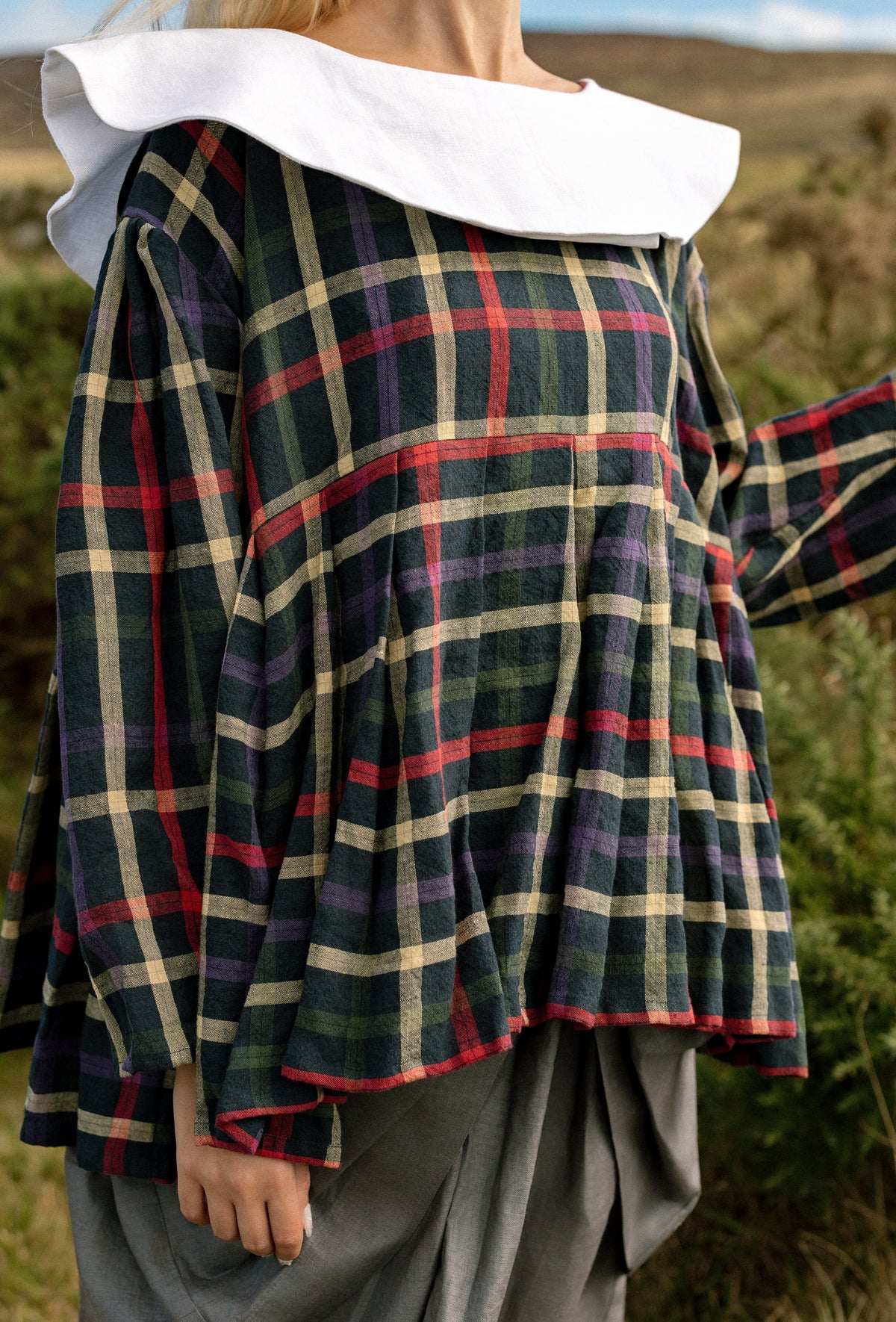 Hallowed Blouse in Stained Glass