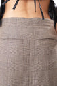 COLUMN SKIRT | CHECK