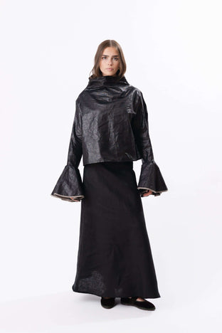 POLO NECK | BLACK BEETLED