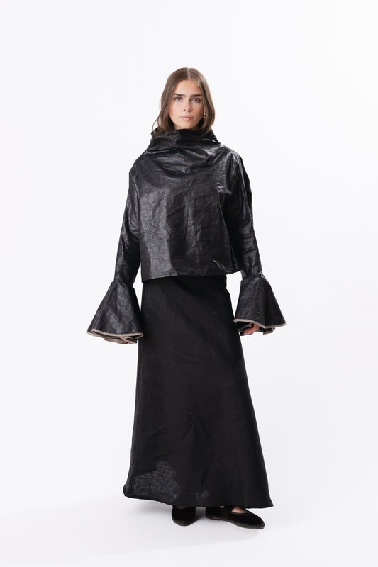 POLO NECK | BLACK BEETLED