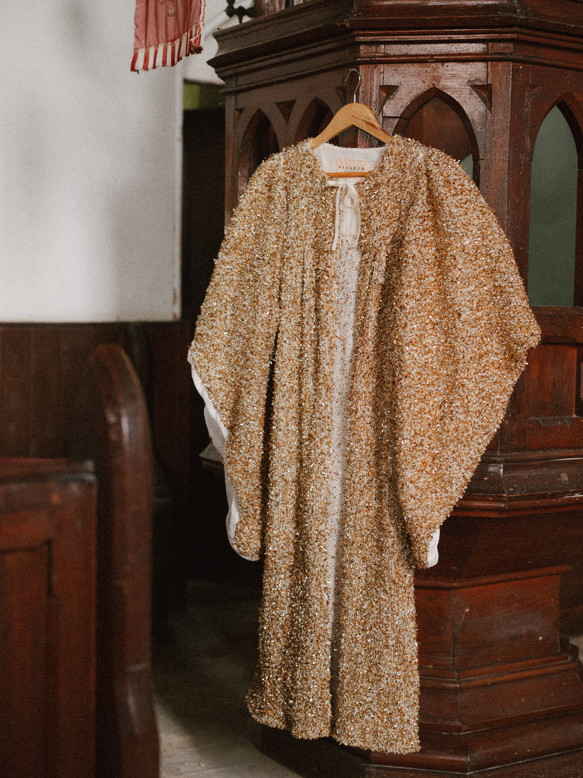 Twinkle Tweed Cape