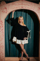 LITTLE LINEN BLACK DRESS