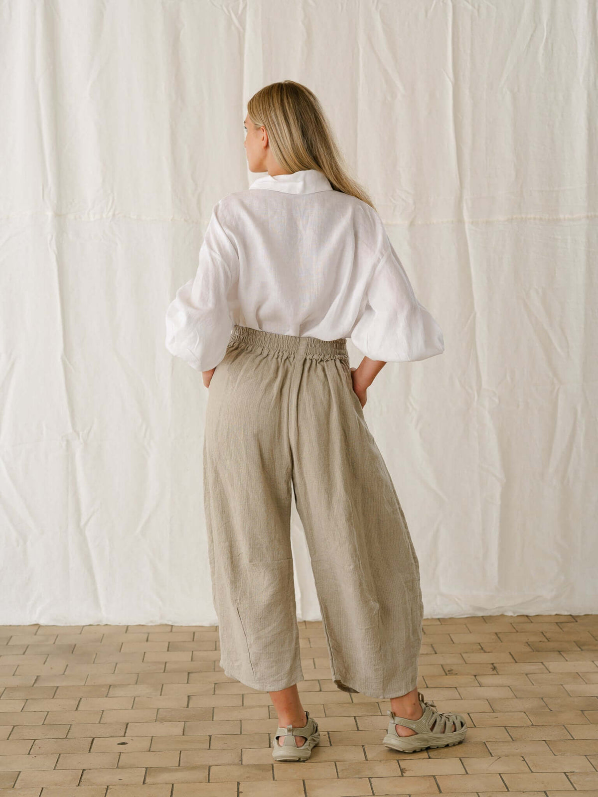 BARREL PANTS | HARVEST STRIPE