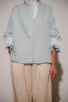 MARSHMALLOW BLOUSE | BLUE