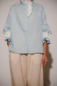 MARSHMALLOW BLOUSE | BLUE