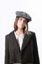 TWEED | BEETLED LINEN CAP