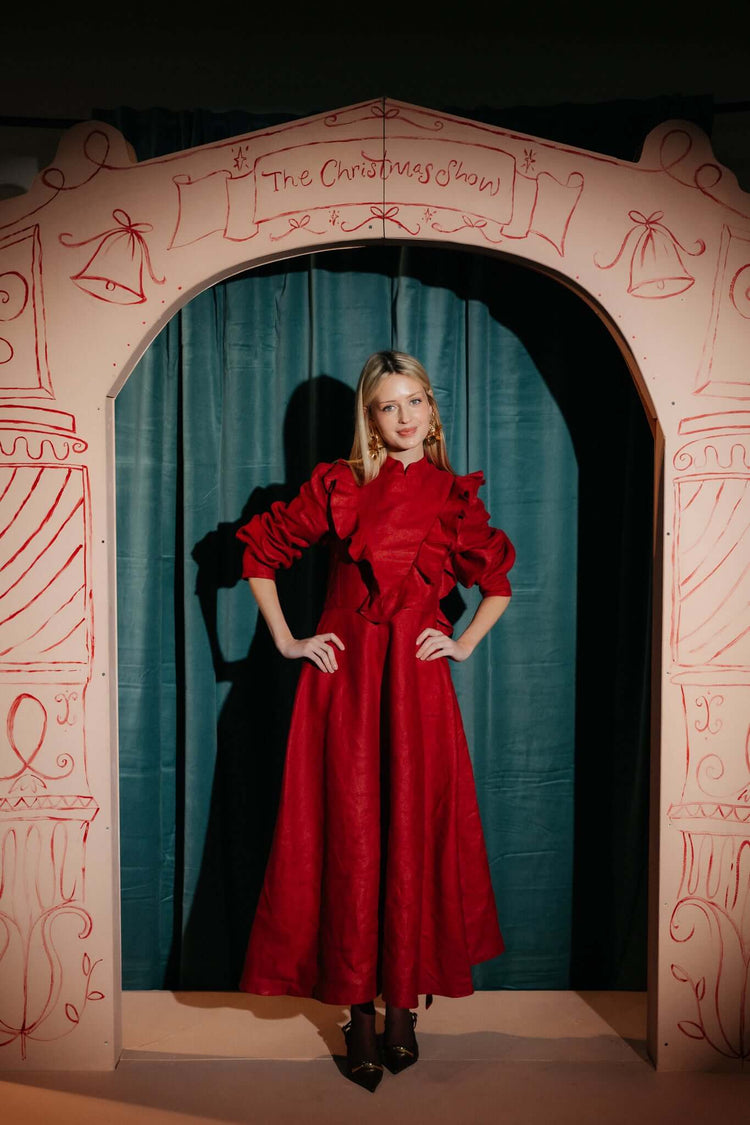 THE RED ROSE DRESS