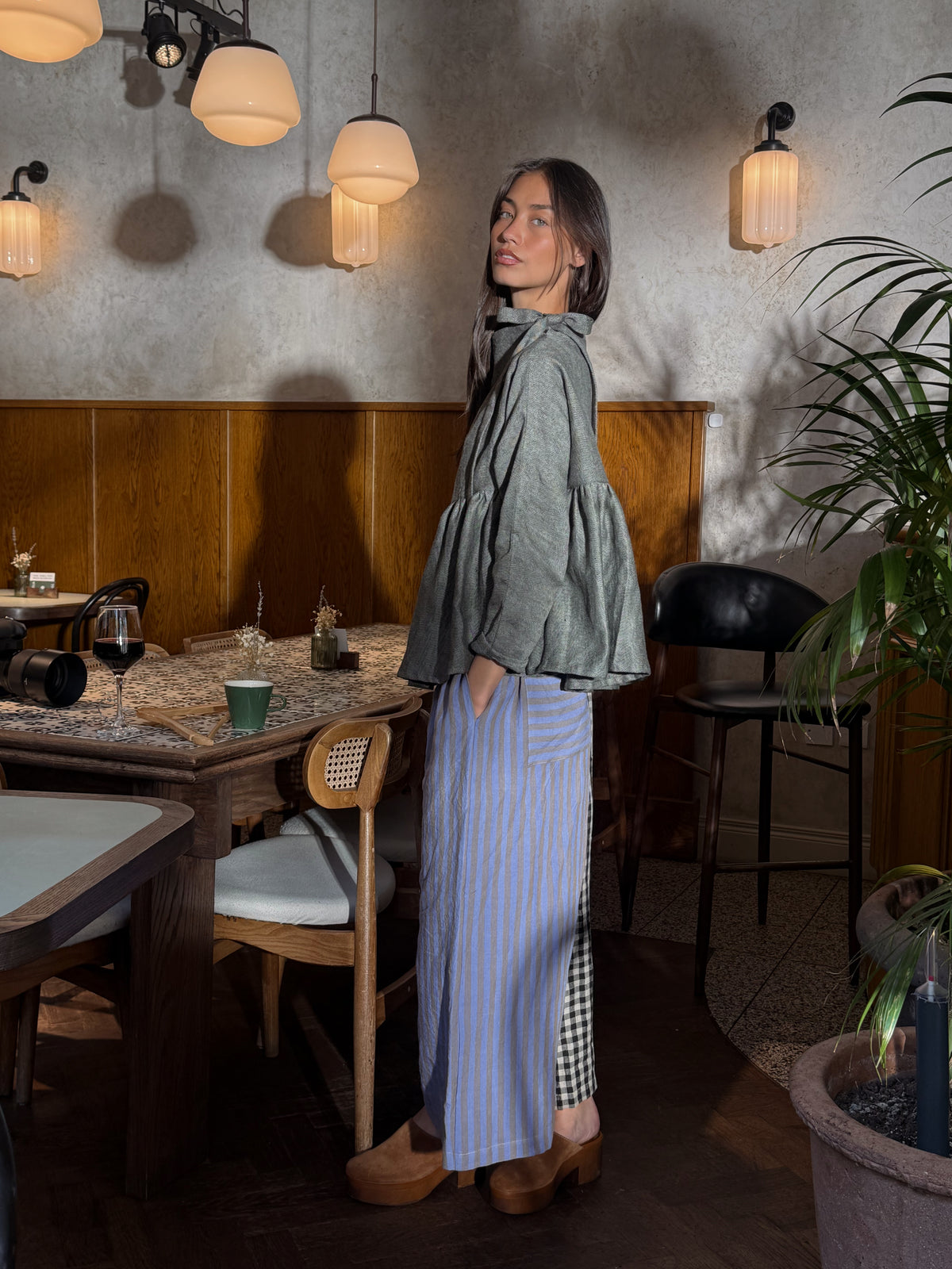 AMELIA TROUSERS | PATCHWORK