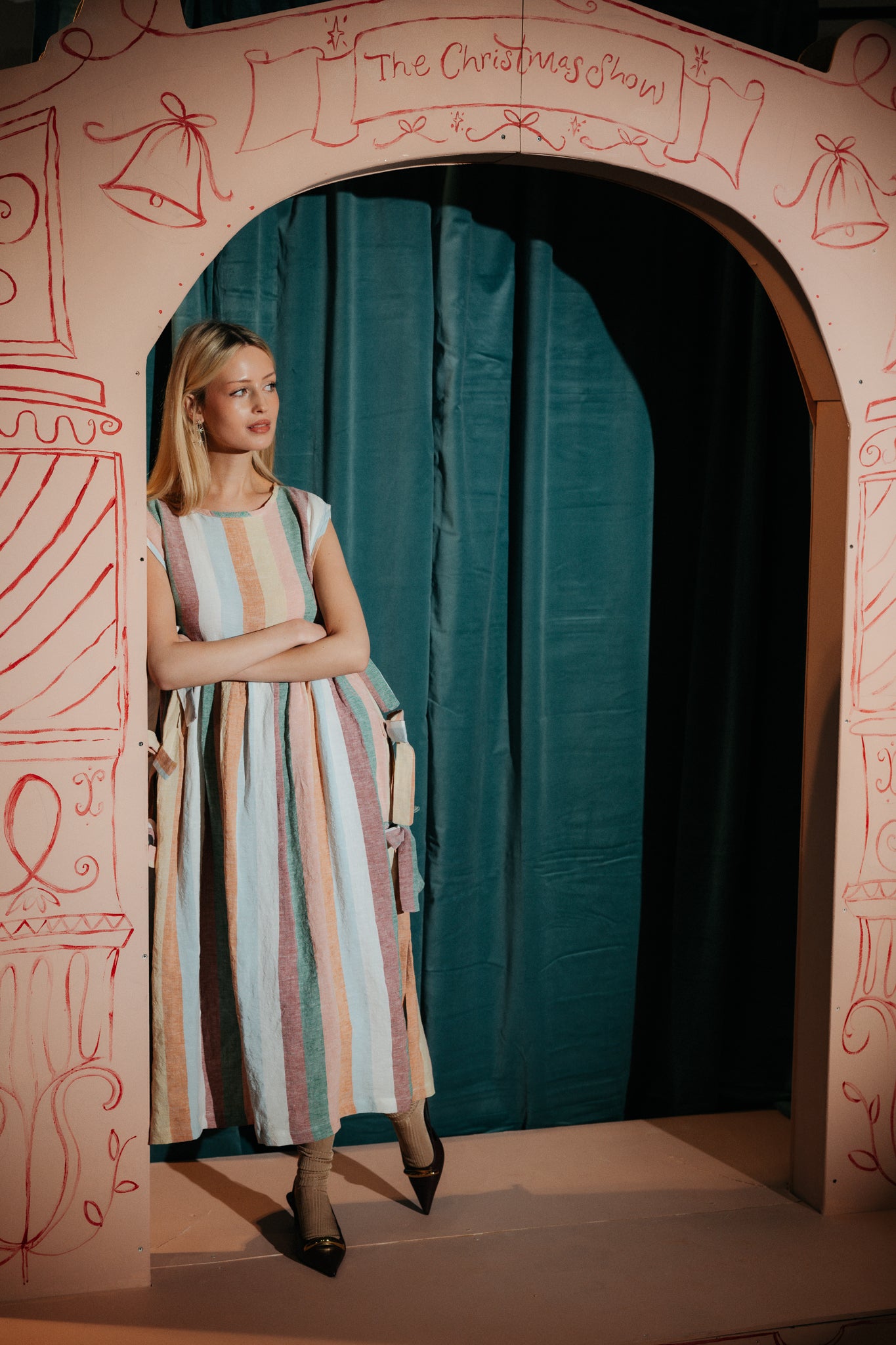 PINAFORE | WINTER STRIPE