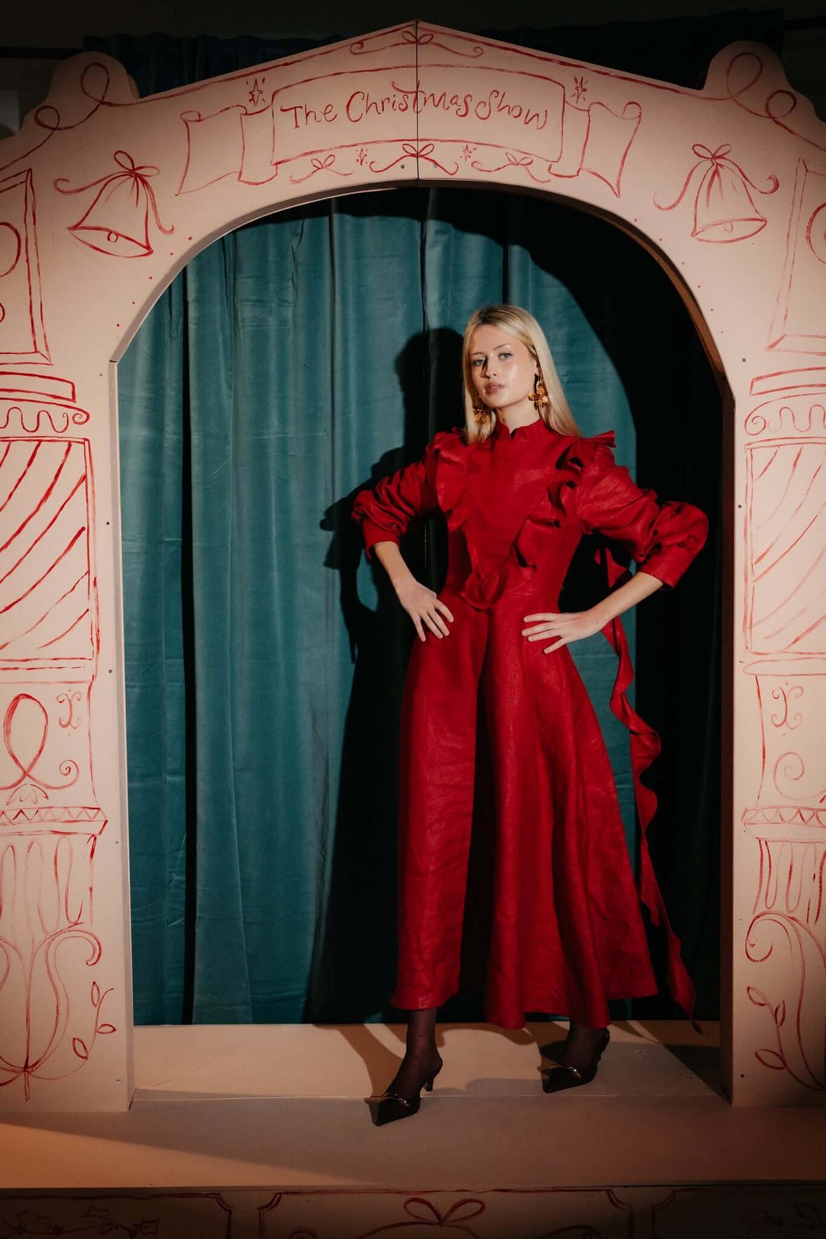 THE RED ROSE DRESS