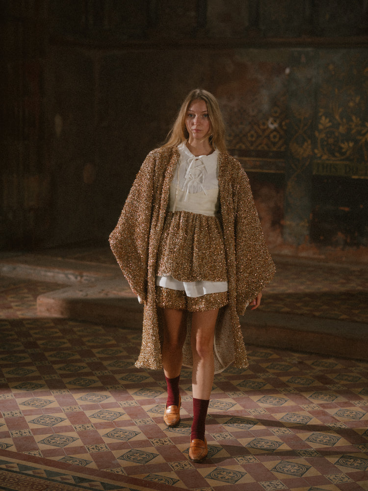 Twinkle Tweed Cape