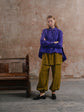 Temple Shirt; Off Duty Joggers in Army Washed linen