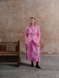 Dad’s Shirt in Loinnir Pink; Bow Skirt in Loinnir Pink