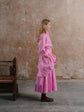Dad’s Shirt in Loinnir Pink; Bow Skirt in Loinnir Pink